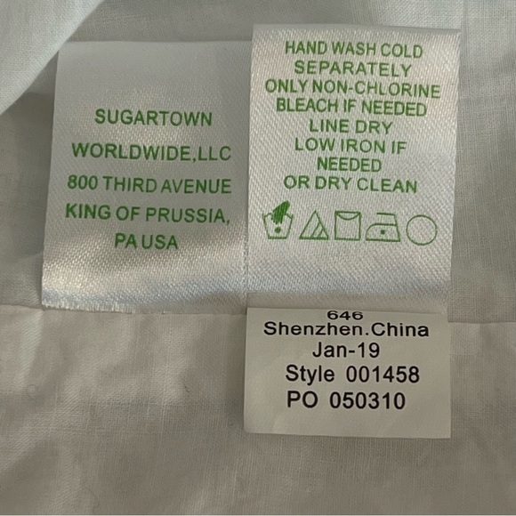 Lilly Pulitzer Melani eyelet Shift Dress 100% Cotton fully lined white Size 10 - Picture 13 of 15